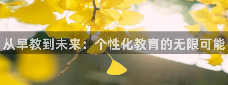 天狮娱乐分分彩：从早教到未来：个性化教育的无限可能