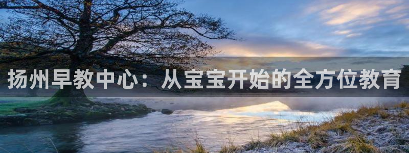 天狮娱乐代理注册：扬州早教中心：从宝宝开始的全方位教育