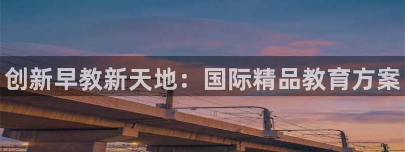天狮娱乐会员:创新早教新天地:国际精品教育方案