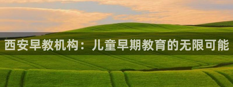 天豪娱乐会所狮山:西安早教机构:儿童早期教育的无限可能