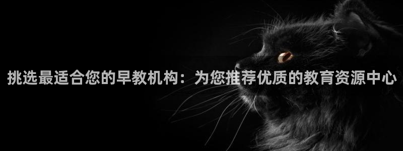 天狮娱乐 官方网站：挑选最适合您的早教机构：为您推荐优质的教育资源中心