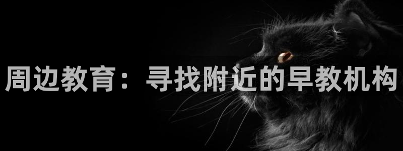 天狮娱乐指尖年:周边教育:寻找附近的早教机构